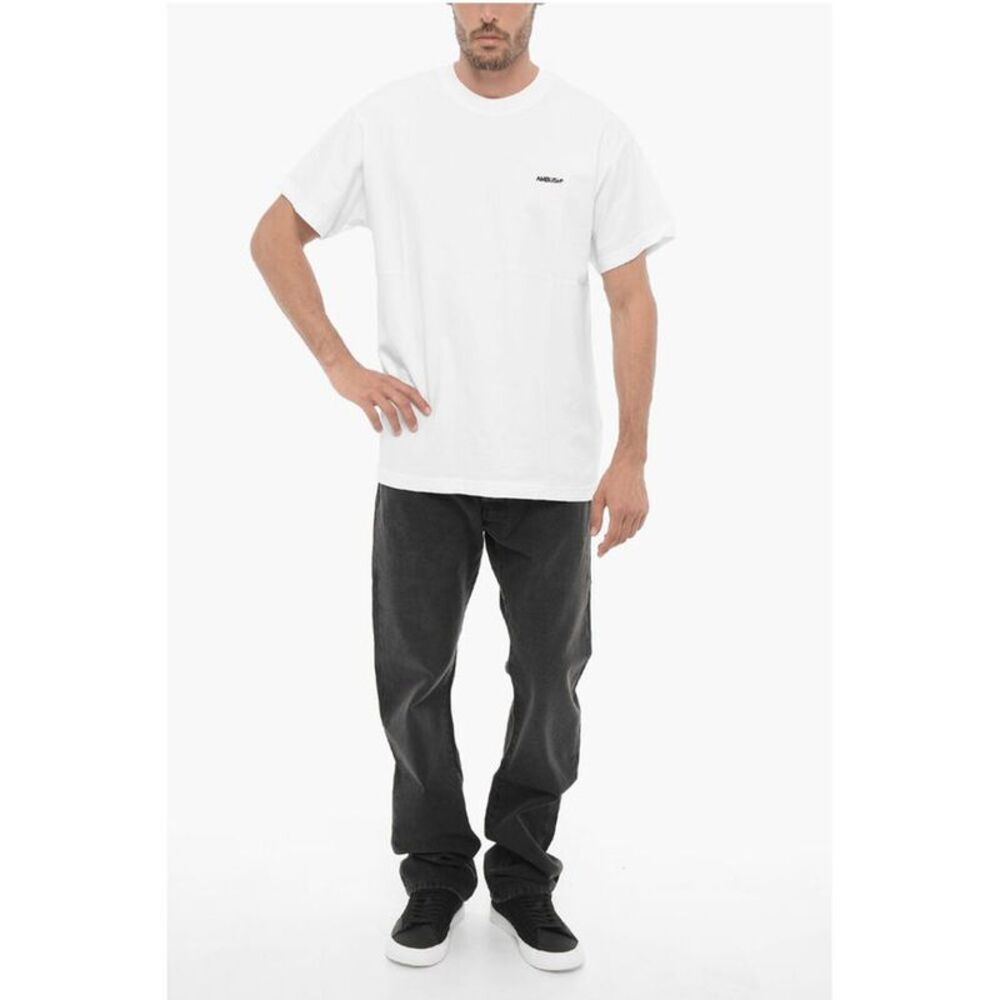 Ambush Set of 3 Solid Color T-Shirt with Embroidered Men's Logo - Picture 5 of 5